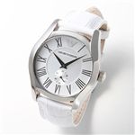 EMPORIO ARMANI（エンポリオ アルマーニ） ベルト ウォッチ AR0696／ホワイト・メンズ