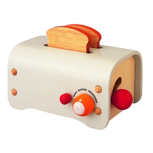 PLAN TOYSの木製玩具（木のおもちゃ）★3421★ トースター