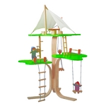 ★PLAN TOYSの木製玩具（木のおもちゃ）★7152★ ツリーハウス