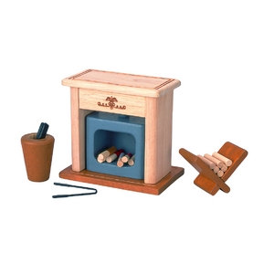 ★PLAN TOYSの木製玩具（木のおもちゃ）★74460★ 暖炉