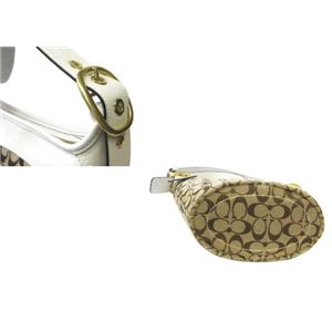 COACH(コーチ) ブリーカーシグネチャーダッフル ホワイト 