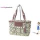COACH(コーチ) ギャラリー シグネチャー トートバッグ ガーネット 12729