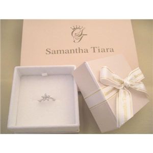 Samantha Tiara（サマンサティアラ） Ｋ１８ 天然ダイヤＷＧ フラワーリング