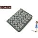 COACH(コーチ) シグネチャー トラベル ピクチャー フレーム パスケース ブラック 60350