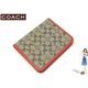 COACH(コーチ) シグネチャー トラベル ピクチャー フレーム パスケース オレンジ 60350