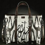 【2010年春夏のNEWモデル/リクエスト販売】 COACH（コーチ） バッグ MEN'S メンズ グラフィティ est. 1941 トート ブラック/ホワイト 70331