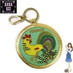Anna Sui(アナスイ) コックモチーフ サークルキーホルダー マルチカラー