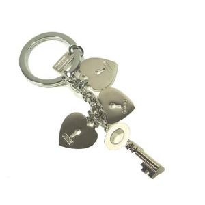 Coach(コーチ) キーホルダー ロック アンド キー マルチ エナメル キーフォブ 92244