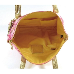 Coach(コーチ) トートバッグ ポピー オプ アート グラム ピンク 13826