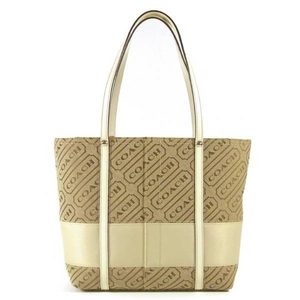 Coach(コーチ) トートバック ロゼンジ ホワイト 12252