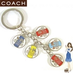 Coach(コーチ) キーホルダー ヘリテージ ディスク キーフォブ 92305