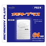 PS2�p �������[�v���X64M�iPS2�p�������[�J�[�h64MB�j DJ-P264M �z���C�g 