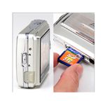 HITACHI 500万画素デジタルカメラ シャンパンゴールド 【microSDカード1GB付き】