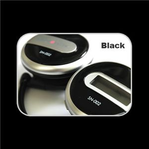 ヘッドフォン一体型MP3プレーヤー ブラック
