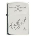 マイケルジャクソン ZIPPO D(サイン柄)