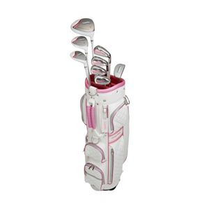 ASAHI Golf�i�����S���t�j �S���t�N���u LADY FLITELFH-725 2W+UT+4I+PT+HC WH�^PK �y�Z�b�g�N���u�z�摜����1