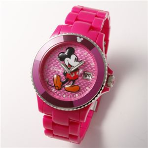 Disney（ディズニー) ミッキーマウスウォッチ（腕時計）D91084-SVPK ピンク