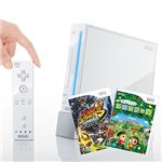 【期間限定1月13日まで】Wii本体+新作『どうぶつの森』+マリオ