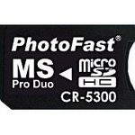 MS Pro Duo変換アダプタ PhotoFast CR-5300 microSDHC対応 