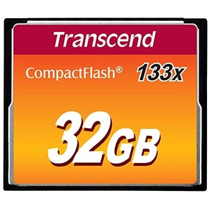 �g�����Z���h�W���p���@32GB�R���p�N�g�t���b�V���J�[�h�@TS32GCF133