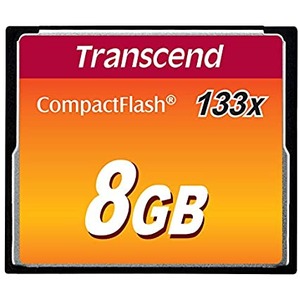 トランセンドジャパン　8GBコンパクトフラッシュカード　TS8GCF133
