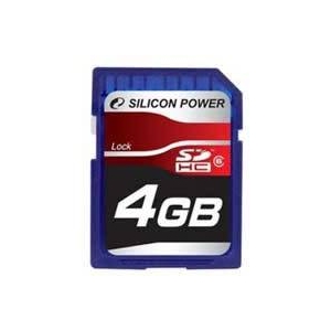 �V���R���p���[�@4GB�@SDHC�J�[�hCLASS6�@�@SP004GBSDH006V10