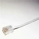 ミヨシ(MCO) フラットLANケーブル(カテゴリー6準拠) 20m TWF-620W