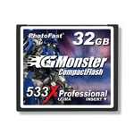 PhotoFast G-Monster 533倍速 PLUSテクノロジー コンパクトフラッシュカード32GB GM-533CF32ML
