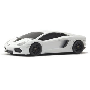 ルーメン　ランボルギーニLP700　2.4G無線マウス　ホワイト　LB-LP700-4-WH