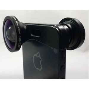 ルーメン　iPhone5/5s専用3in1レンズ　ブラック　LM-FMSW
