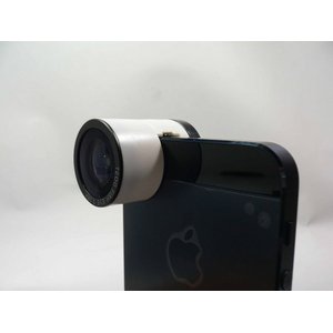 ルーメン　iPhone5/5s専用3in1レンズ　ホワイト　LM-FMW