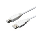 ミヨシ（MCO）　USB2.0対応ケーブル1.0M  USB-N10/WH　【5本セット】 