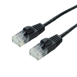 ミヨシ(MCO) スリムLANケーブル 2m TWH-602BK　【10本セット】