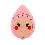 見守り熱中症計（風邪ひき指数・温湿度計付き）/DE-6914-PK/ピンク/