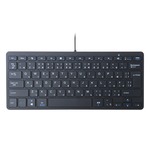 ミヨシ(MCO) つなぐだけですぐ使えるモバイルキーボード TSK-01J/BK