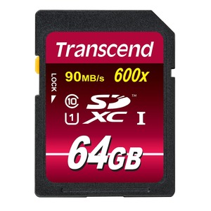 トランセンドジャパン SDXCカード TS64GSDXC10U1 【5個セット】