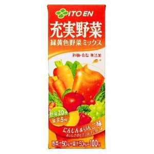 伊藤園 充実野菜 緑黄色野菜ミックス 200ml 48本セット
