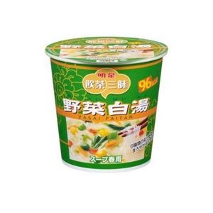 明星食品　飲茶三昧　スープ春雨　野菜白湯　27g　24個セット