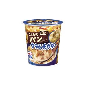 ポッカ じっくりコトコト こんがりパンのはいったクラムチャウダー カップ入り 27.4g 24個セット