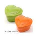 Le Creuset（ルクルーゼ） ウェーブライン ラムカン・ダムール（フタ付き) 2色セット タンジェリン＋ライム