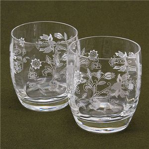 Minton（ミントン） クリスタル グラス 2客セット オールドファッション