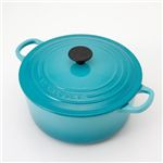 Le Creuset(ル･クルーゼ) ココットロンド 24cm カリビアンブルー