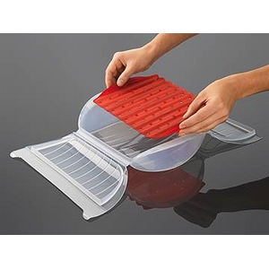 ルクエ・ファミリースチームケース・トレイ付き　専用レシピ（全10品）付き　ライス