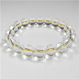 6A天然本水晶ブレス 10mm 桐箱入