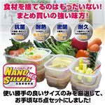 ナノシルバーNEO 抗菌密閉容器 5点セット