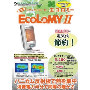 ツインズ 電気ストーブ エコロミーII(マイコン) EC2H-400-2SET 2台セット
