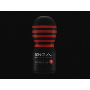 黒TENGA 　ディープスロート・カップ　DEEPな吸いつきと、HARDな締めつけ。