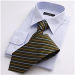 カラー系ワイシャツ&ネクタイ14点セット LLサイズ