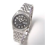 SEIKO(セイコー) オート5 ブレスウォッチ SNK381 ブラック・アラビア