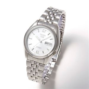 SEIKO(セイコー) オート5 ブレスウォッチ SNK385 シルバー・バー＆アラビア